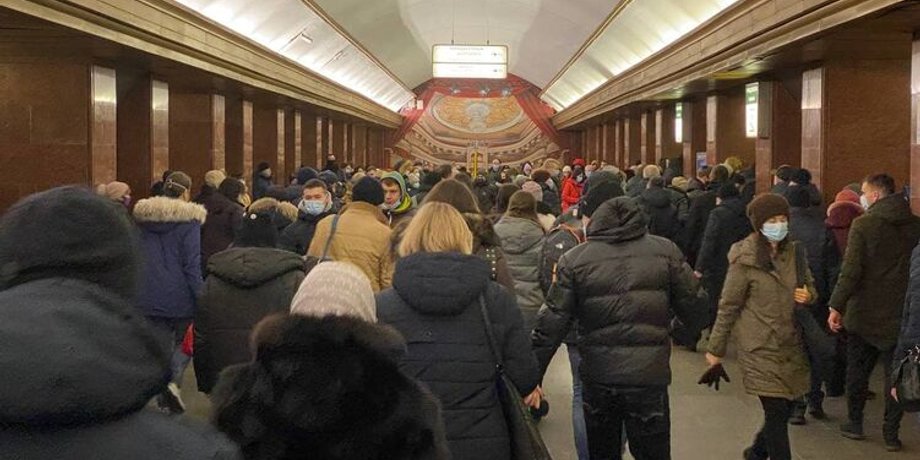 Киев, метро, локдаун, карантин, ограничения, транспорт