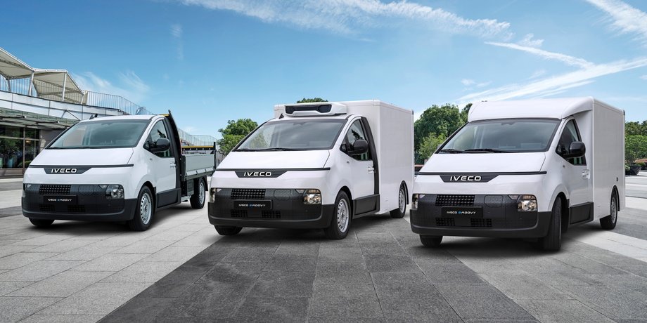 Iveco eMoovy, новый Iveco eMoovy, электромобиль Iveco, фургон Iveco, фургон Iveco