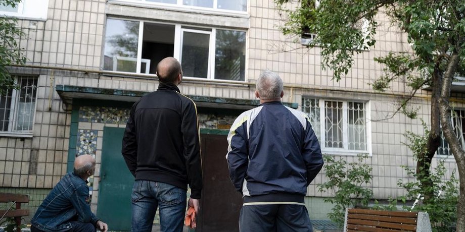 Київ, обстріл, притулок, війна в Україні