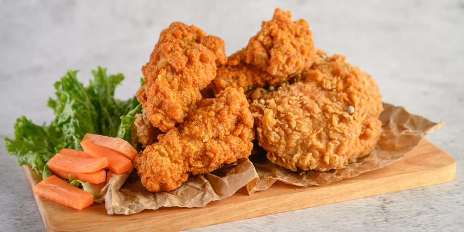 Смажена курка, курка рецепт, як посмажити курку