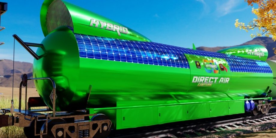 CO2 Rail, поезд, вагон