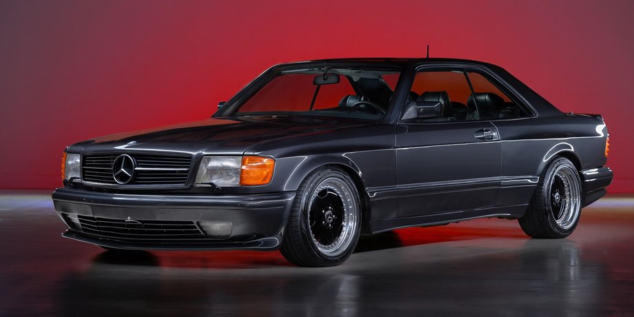 Mercedes 500 AMG, Mercedes W126, Mercedes 500 SEC AMG, Mercedes 500 SEC