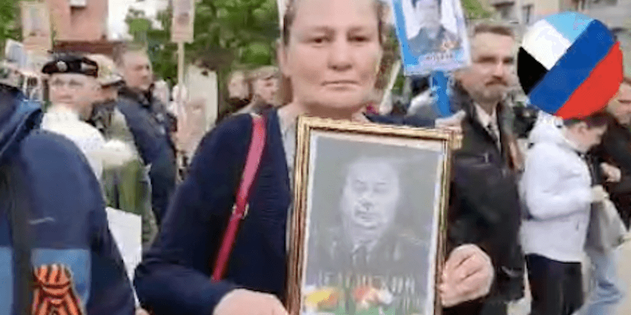 Татьяна Монтян, бессмертный полк, донецк, днр, ордло