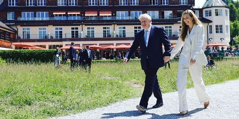 Борис и Кэрри Джонсоны