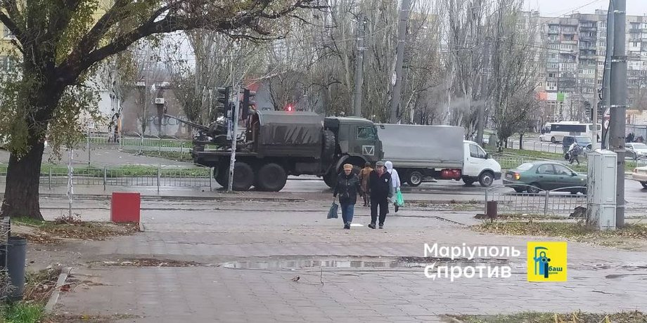 Військова техніка ЗС РФ, Маріуполь