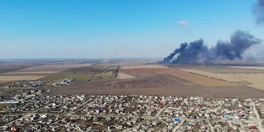Чорнобаївка, атака на Чорнобаївку, вибухи Чорнобаївка