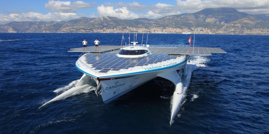 Судно Planet Solar / Фото: autotesla.com