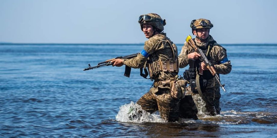 Украинские десантники