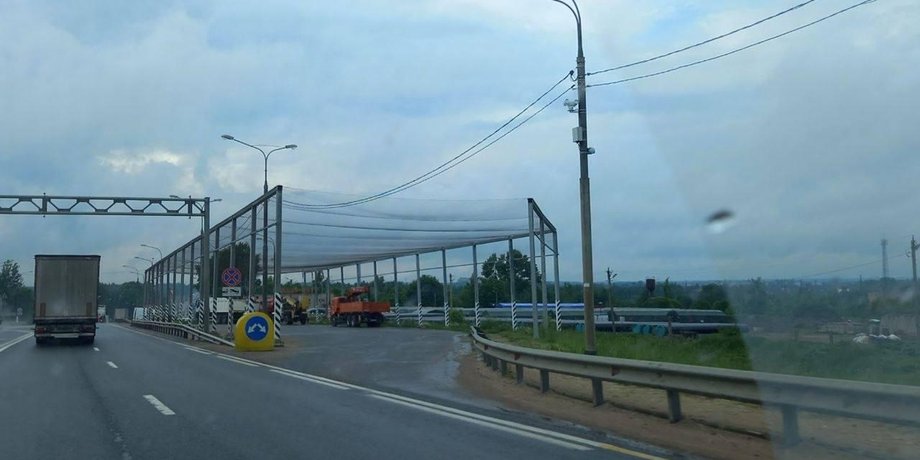 Противодроновые сетки в Валдайском районе Новгородской области РФ