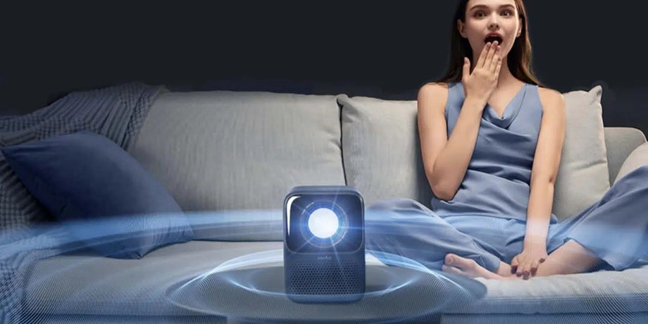 проєктор, Xiaomi, лазерний проєктор, Wanbo T2 Max Blue