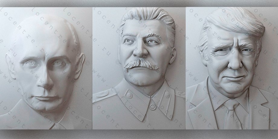 тактильные портреты для слепых и слабовидящих