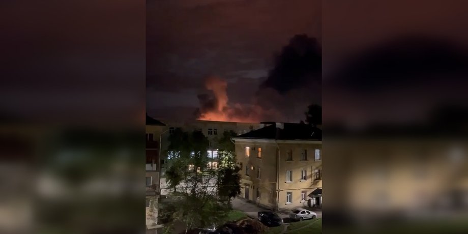 Вибух, Псков, військова база, аеродром, Росія, РФ