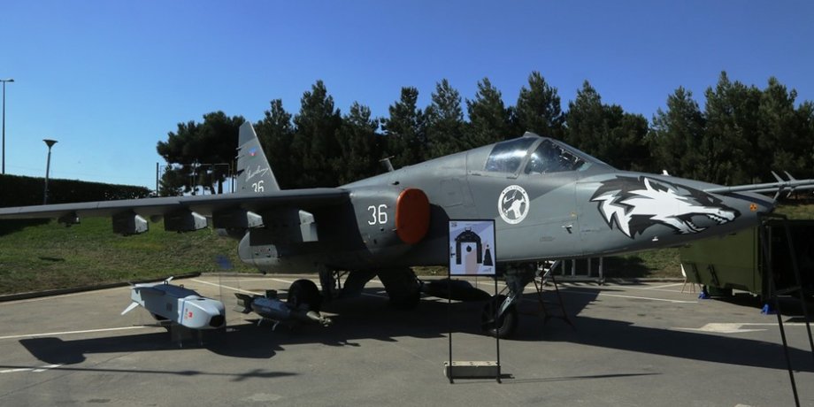 Турецкий самолет Су-25