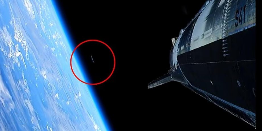Во время полета Starship на орбиту случилось странное: за кораблем летел неизвестный объект