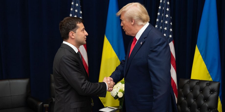 Володимир Зеленський, Дональд Трамп, президент України, президент США, відносини України та США