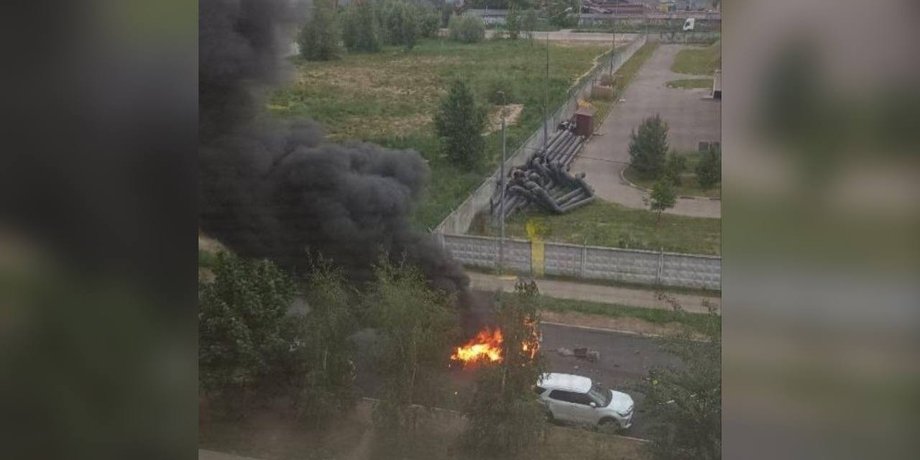 Підрив авто у Балашисі РФ
