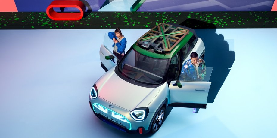 Новый Mini Aceman, Mini Aceman 2022, Mini Aceman, кроссовер Mini, электромобиль Mini, электрокар Mini