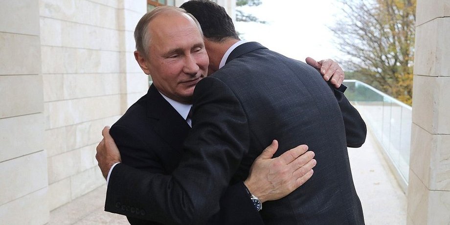 Володимр Путін та Башар Асад