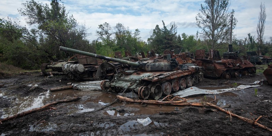 война в украине, россияне сдаются в плен, наступление в харьковской области