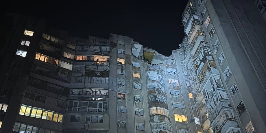 Атака по Одессе 30 апреля