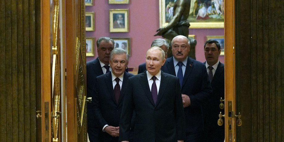 Путин и Лукашенко