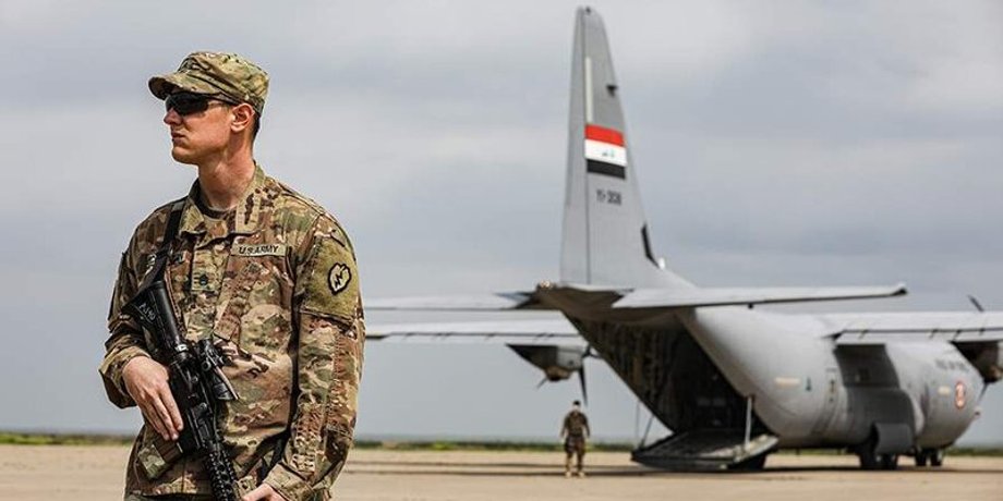 военнослужащий США в Ираке