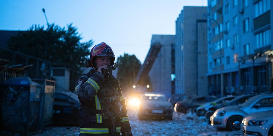 новости киева, атака на киев 30 мая, повреждение киев 30 мая