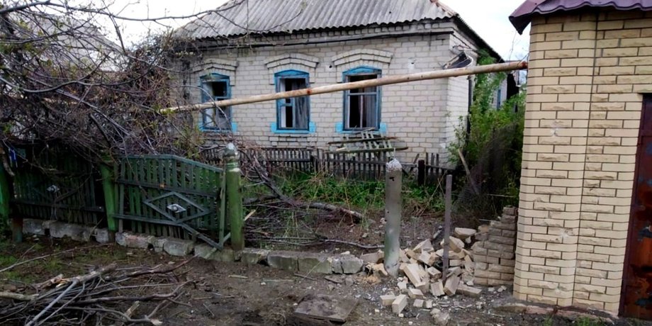 обстрелы марьянки