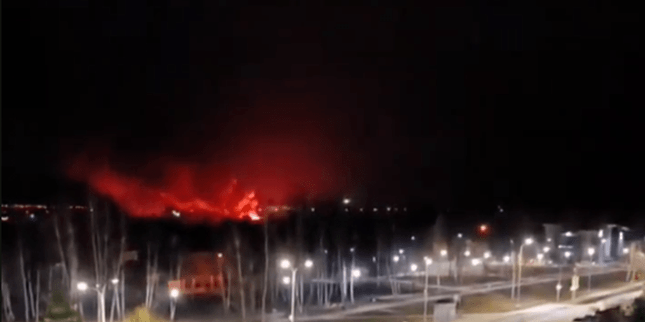 Атака дронів на Рязань