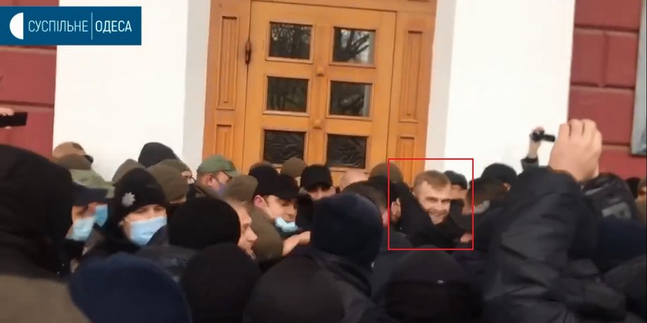 Нардеп Артем Дмитрук штурмовал горсовет Одессы
