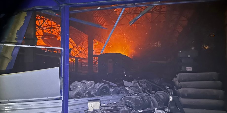 Удар ЗС РФ по вокзалу у Дніпрі 18 листопада