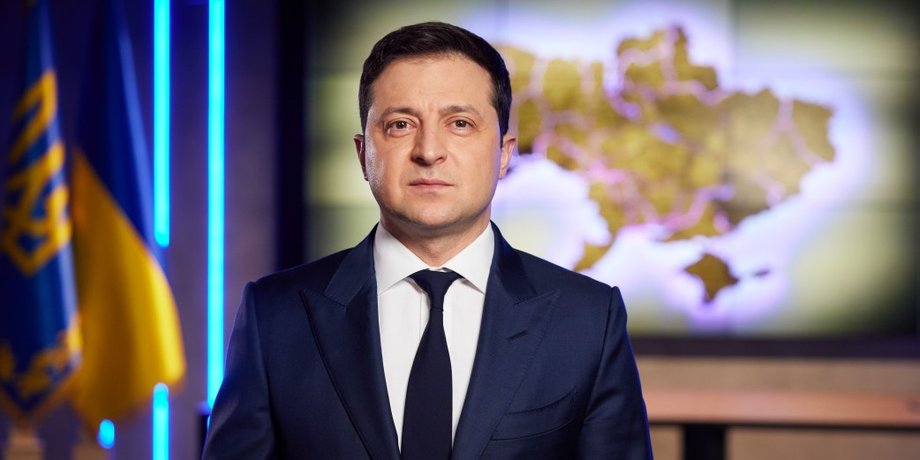 Владимир Зеленский, президент Украины