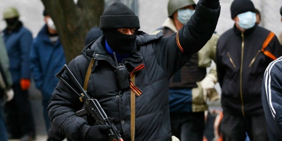 Террористы в Славянске / Reuters