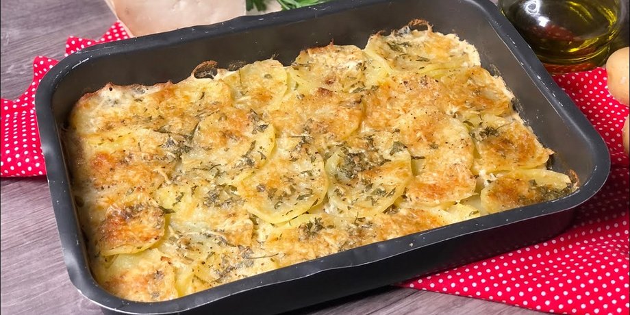 запеченный картофель, картошка рецепт, картошка в духовке, простой рецепт картошки