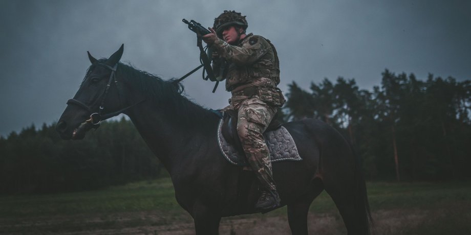 британські кавалеристи