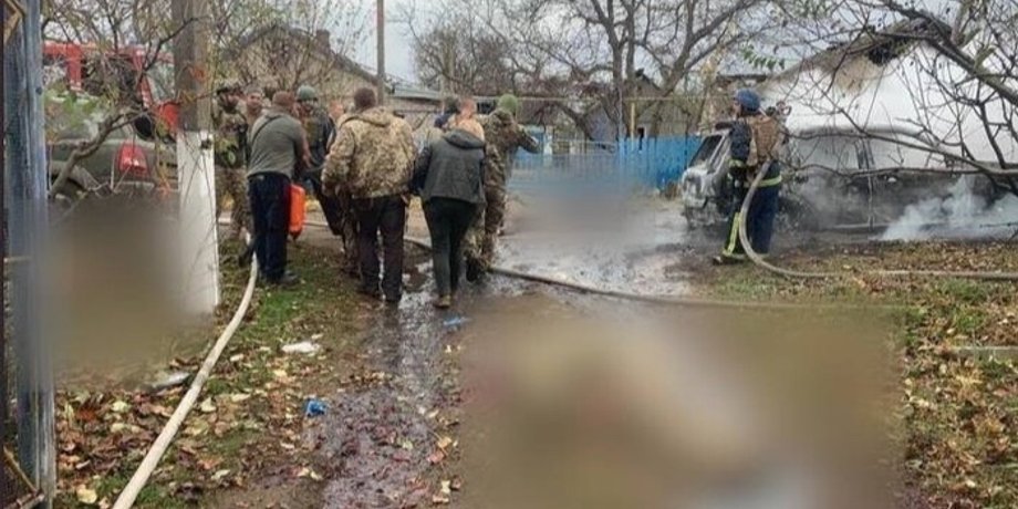 128-а бригада ЗСУ, місце трагедії, ракетний удар