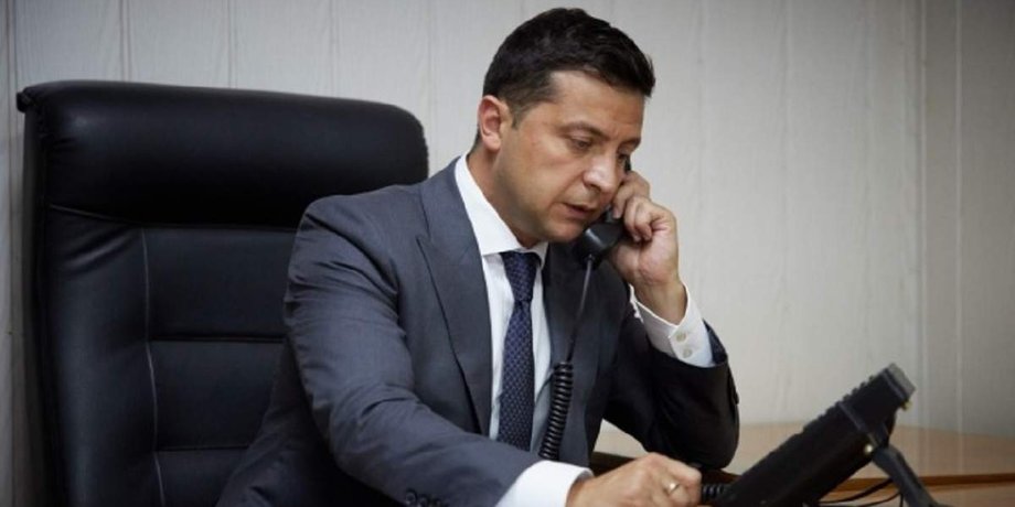 Владимир Зеленский, президент, телефонный разговор,
