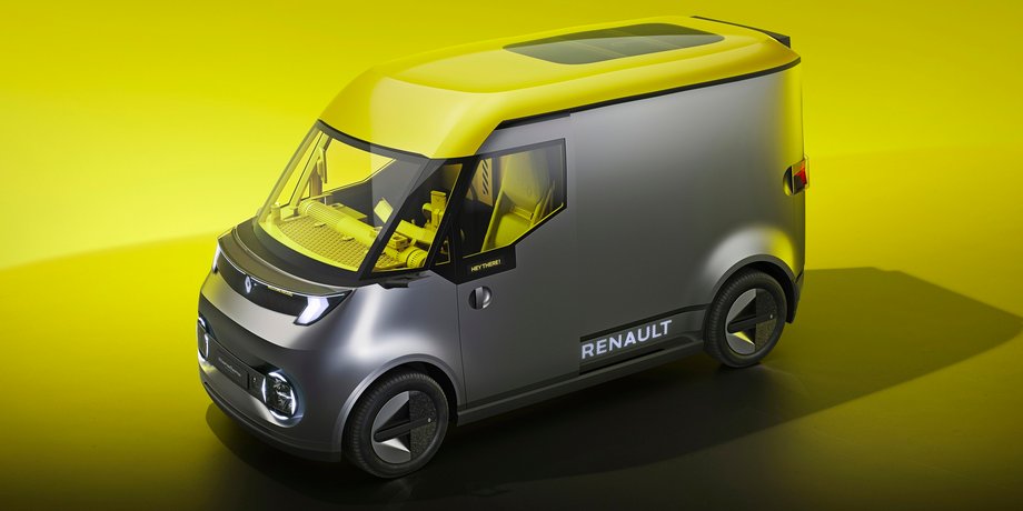 Renault Estafette, новий Renault Estafette, електромобіль Renault, фургон Renault