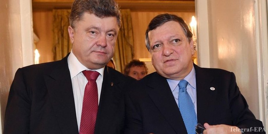 Петр Порошенко и Жозе Баррозу / Фото: EPA
