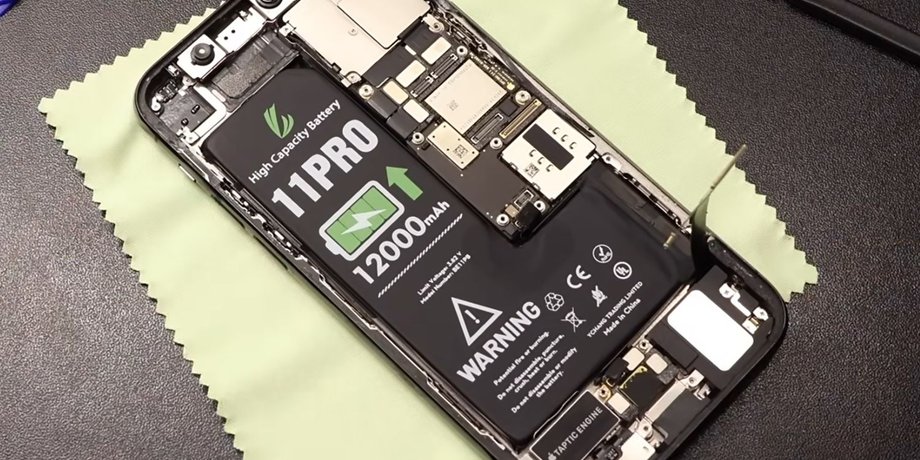 iPhone 11 аккумулятор 12000 мАч