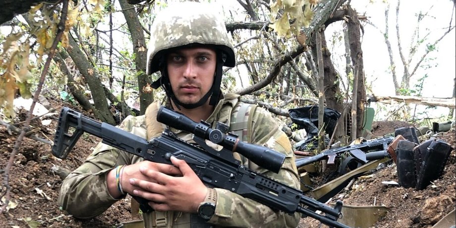 Украинский военнослужащий