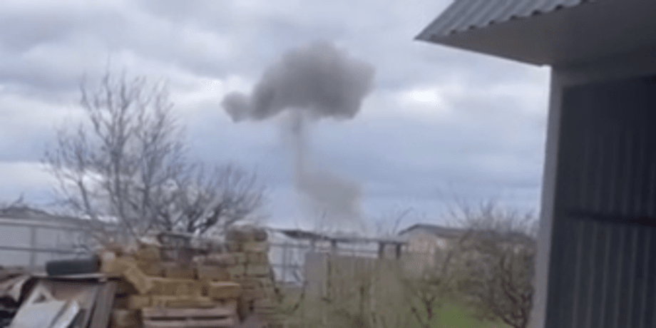 дим, вибух, Гвардійське, вибух у Гвардійському