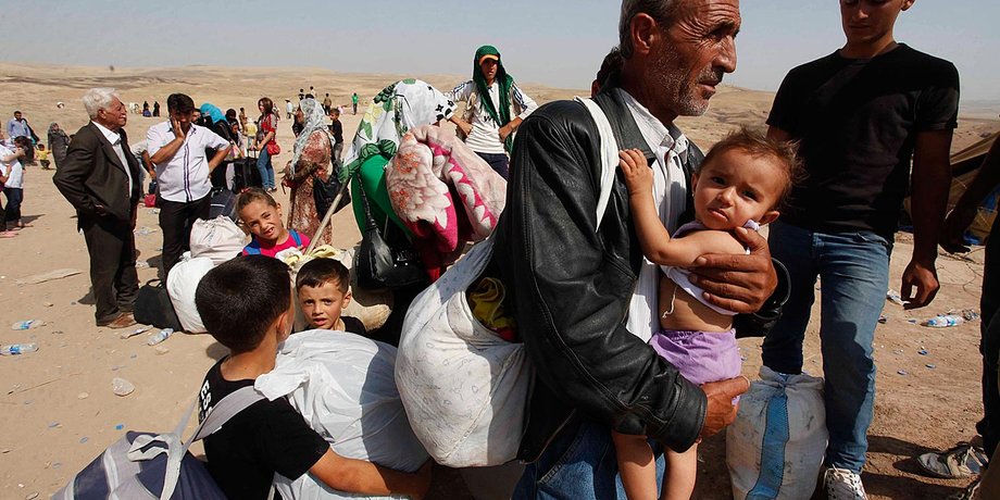 Сирийские беженцы / Фото: america.aljazeera.com