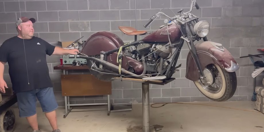 Indian Scout 1947, Indian Scout, мотоцикл Indian, байк Indian