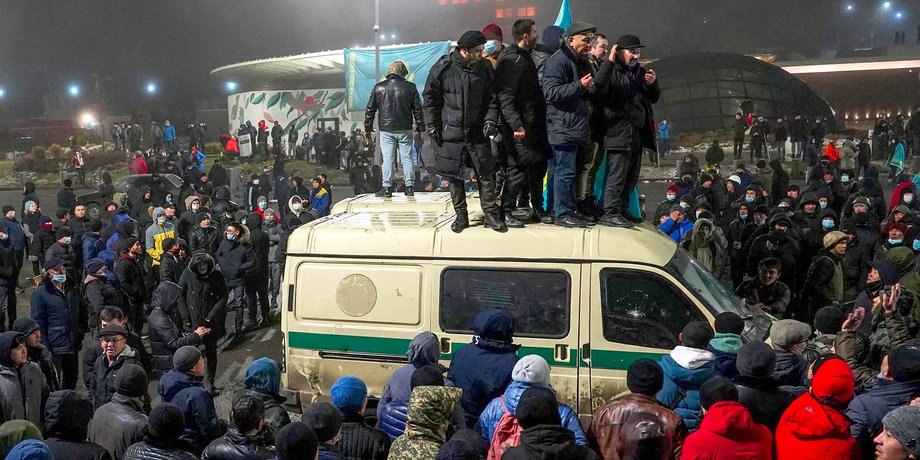 токаїв про протестувальників