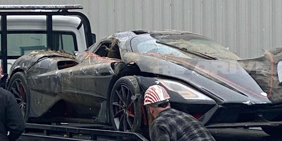 авария SSC Tuatara