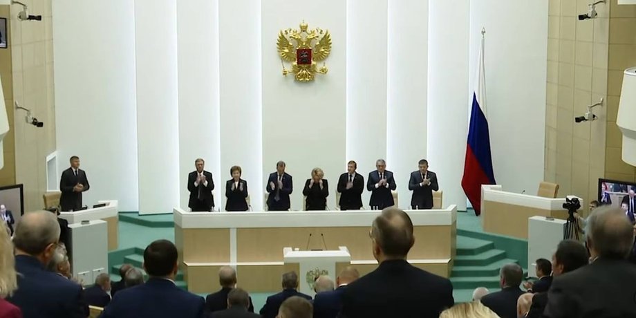 Рада Федерації, Держдума, річниця вторгнення, Росія, окуповані території