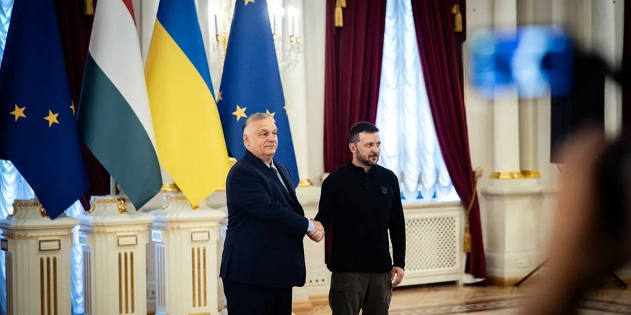 Переговори президента України та прем'єра Угорщини