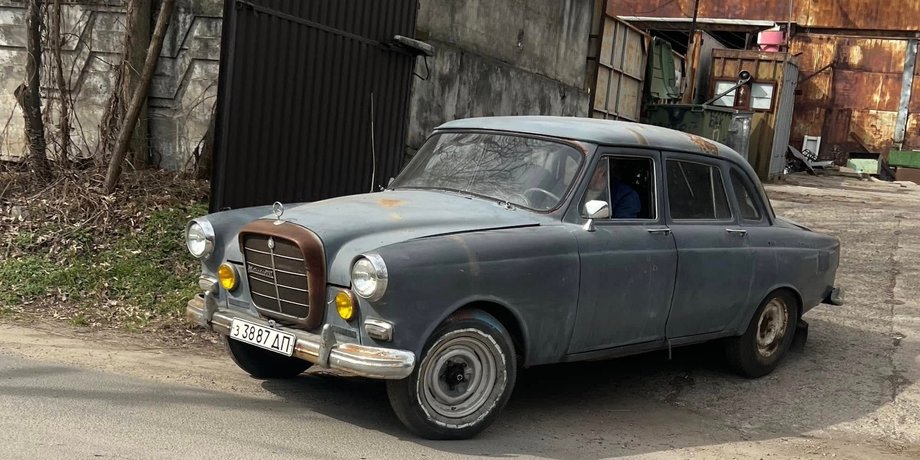 Саморобне авто, мерсо волга, волга газ-21