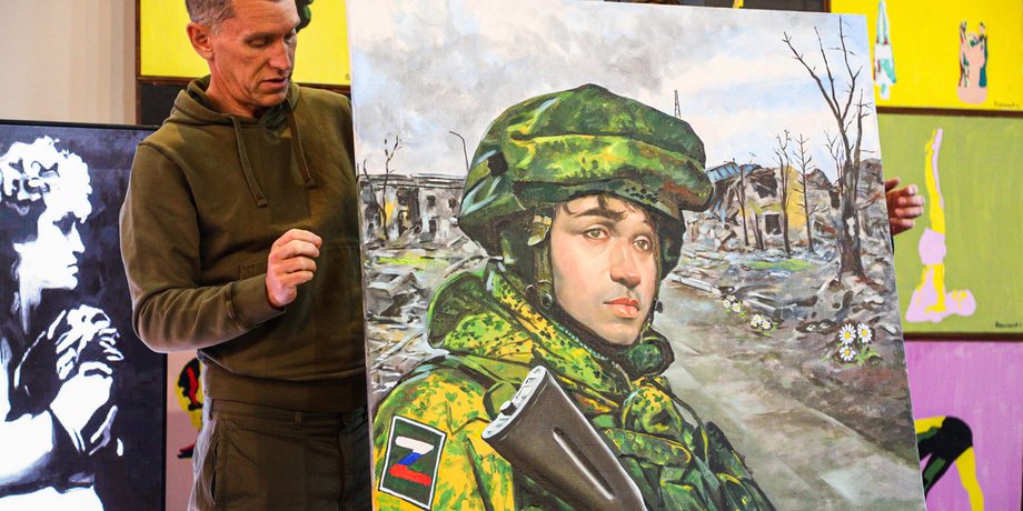 портрет Цоя